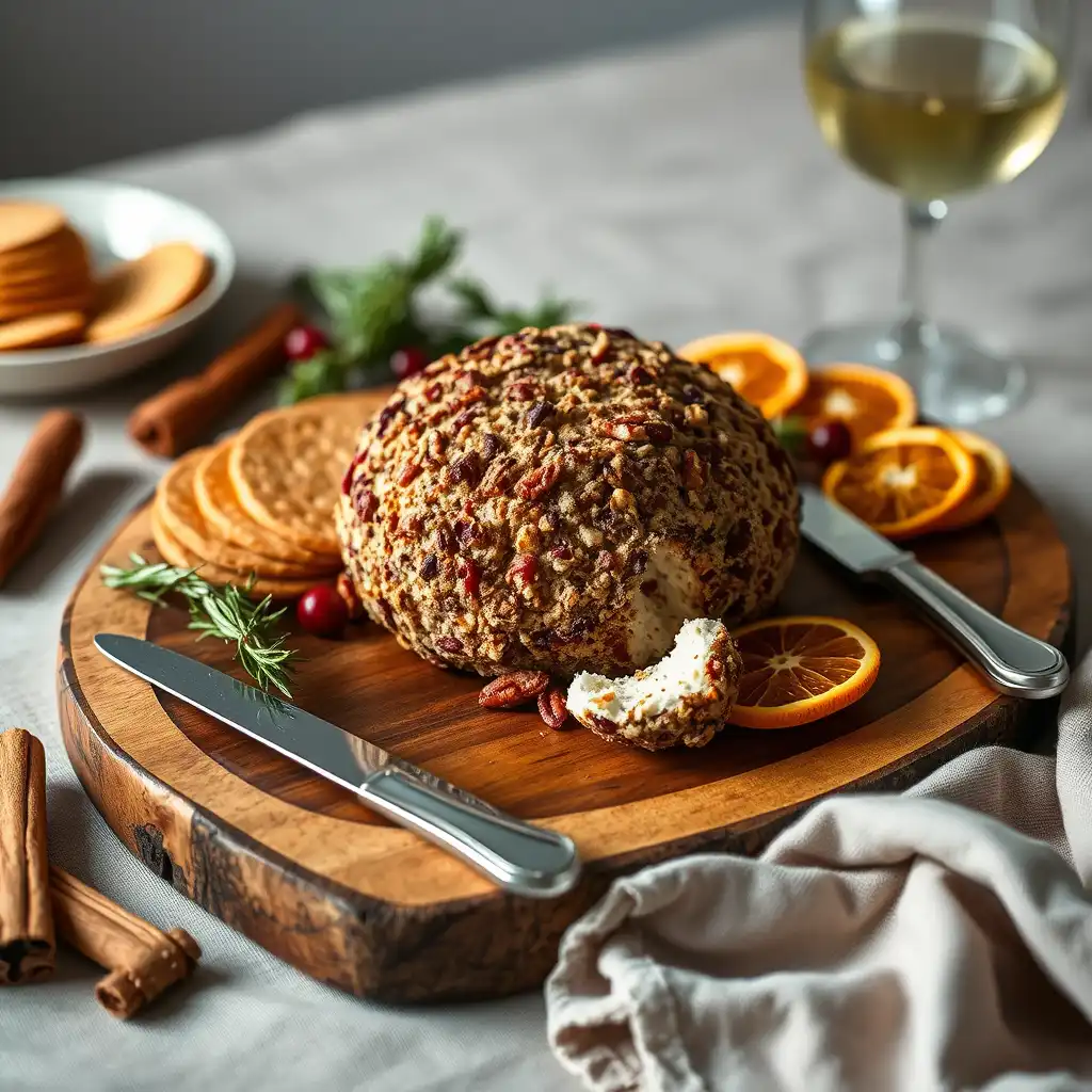 Cranberry Pecan Cheese Ball