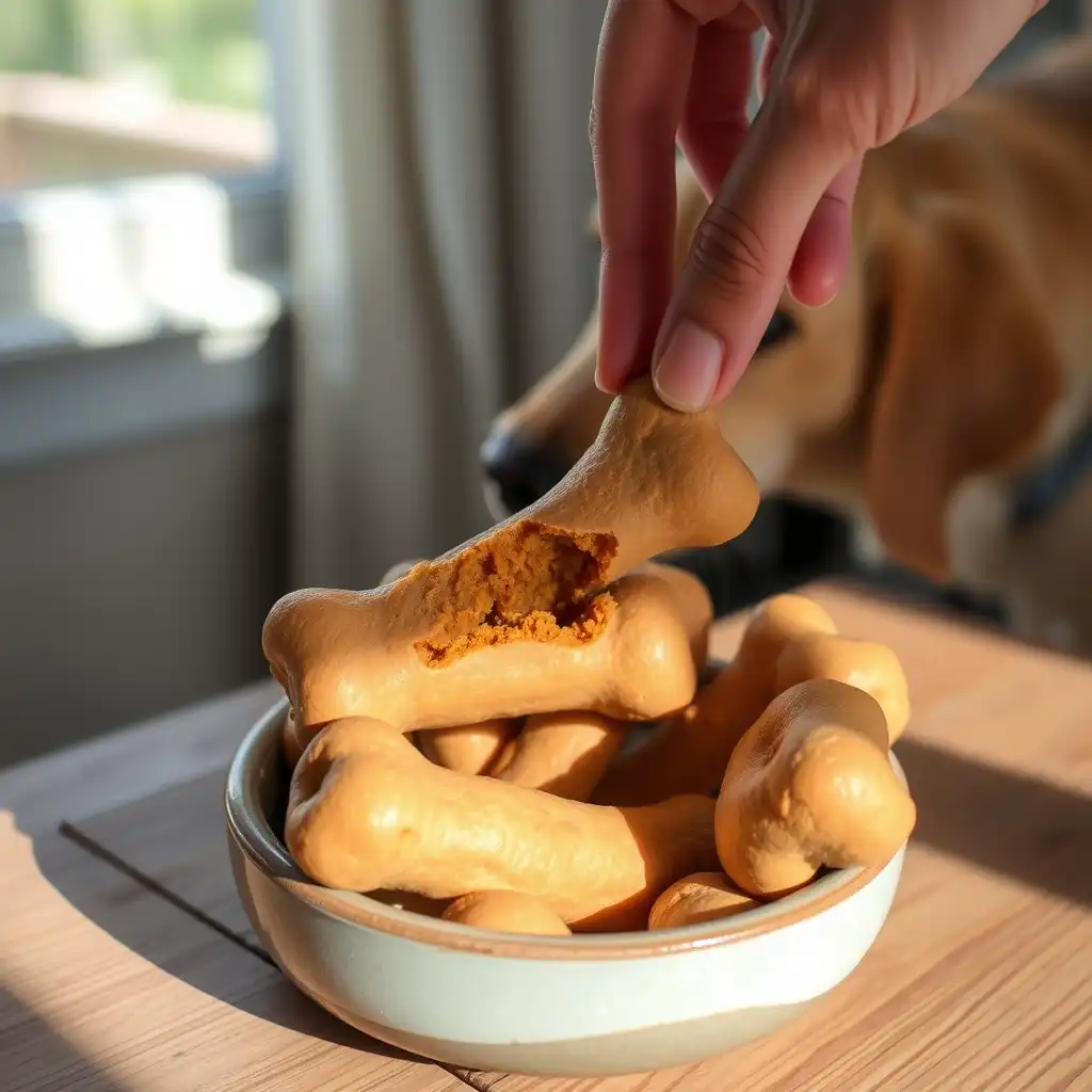 Apple & Carrot Hard Bones for Dogs