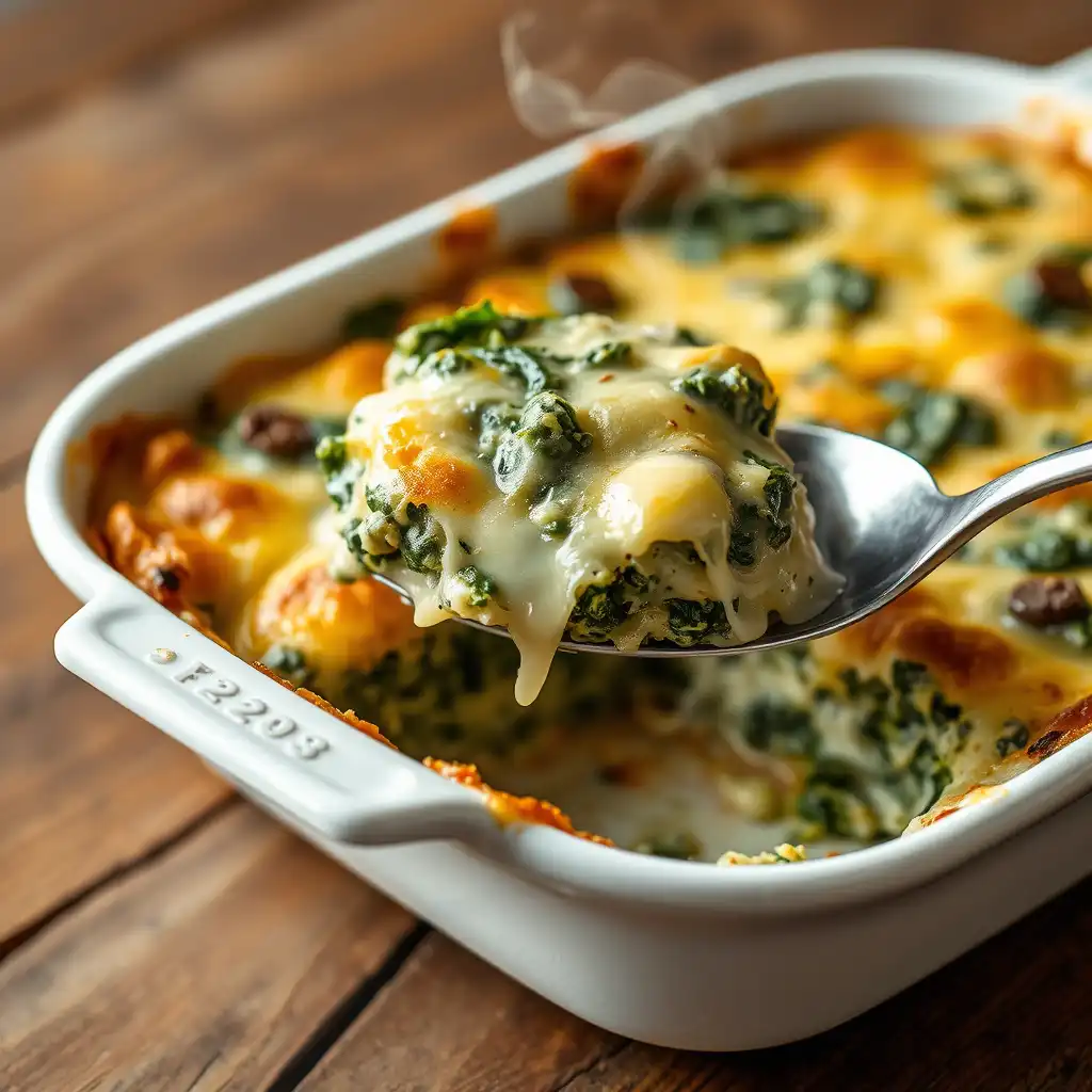 Baked Spinach Casserole