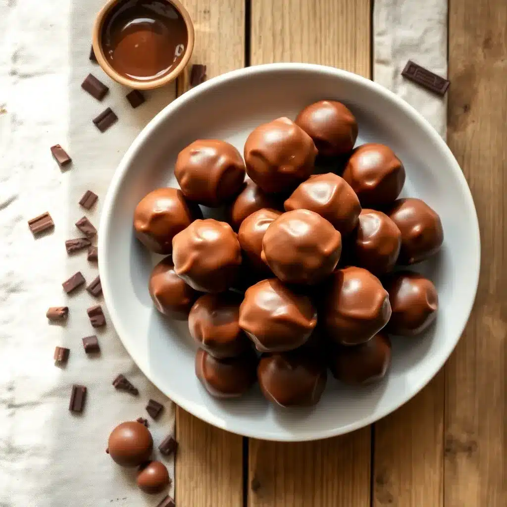 Chocolate Rice Krispie Balls Recipe
