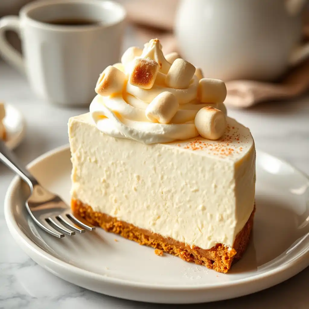 Marshmallow Whip Cheesecake Heaven