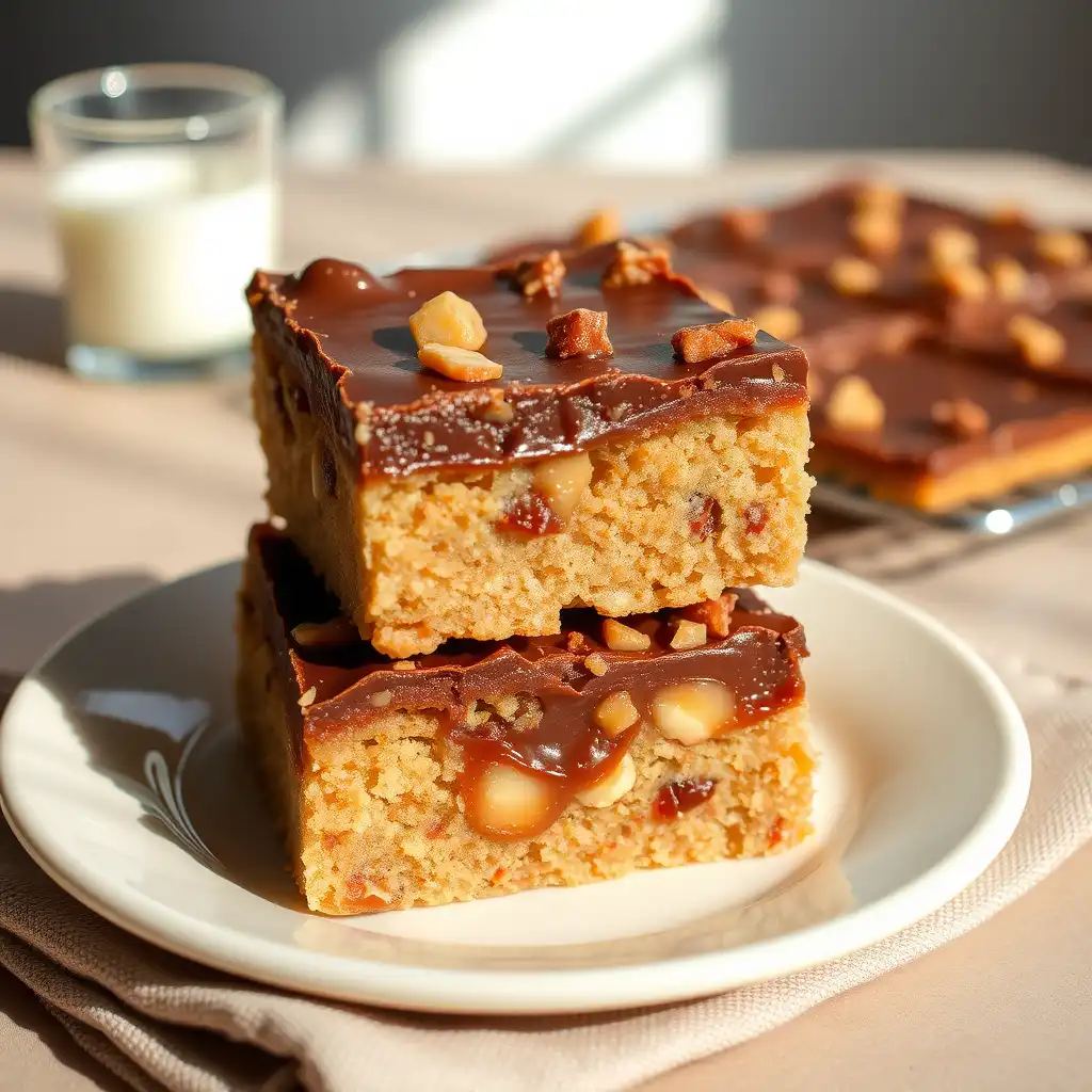 Cake Mix Toffee Bars