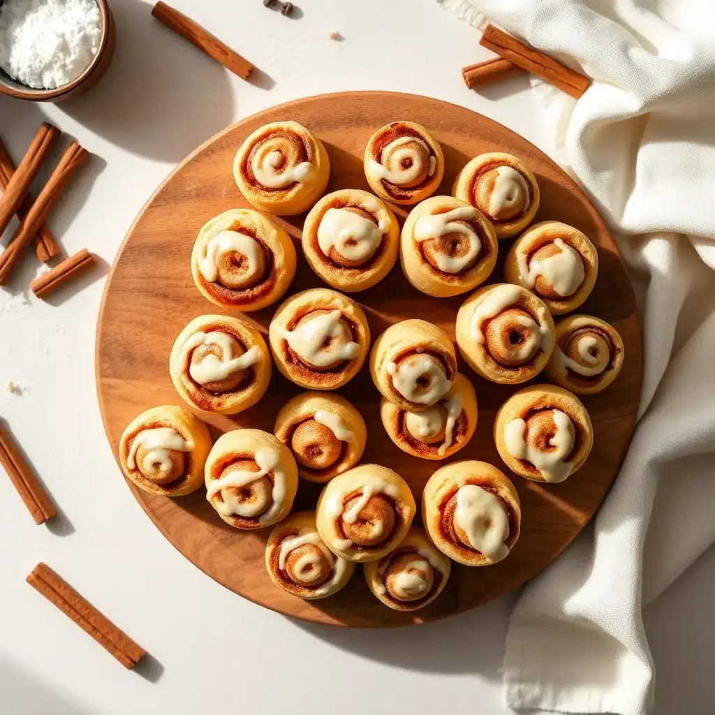 Mini Cinnamon Roll Bites Recipe