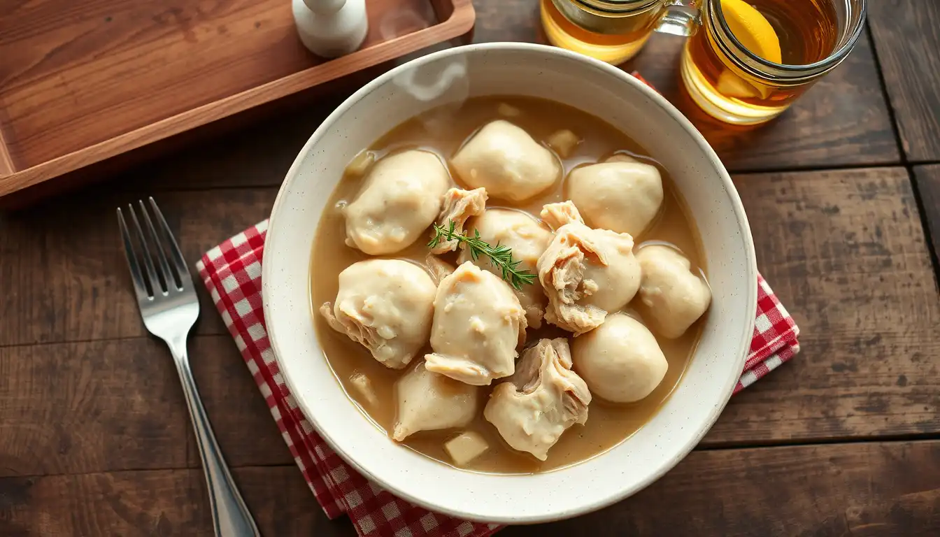 Cracker Barrel Chicken and Dumplings