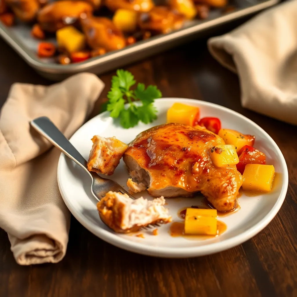 Hawaiian Chicken Sheet Pan: Sweet, Savory, and Simple