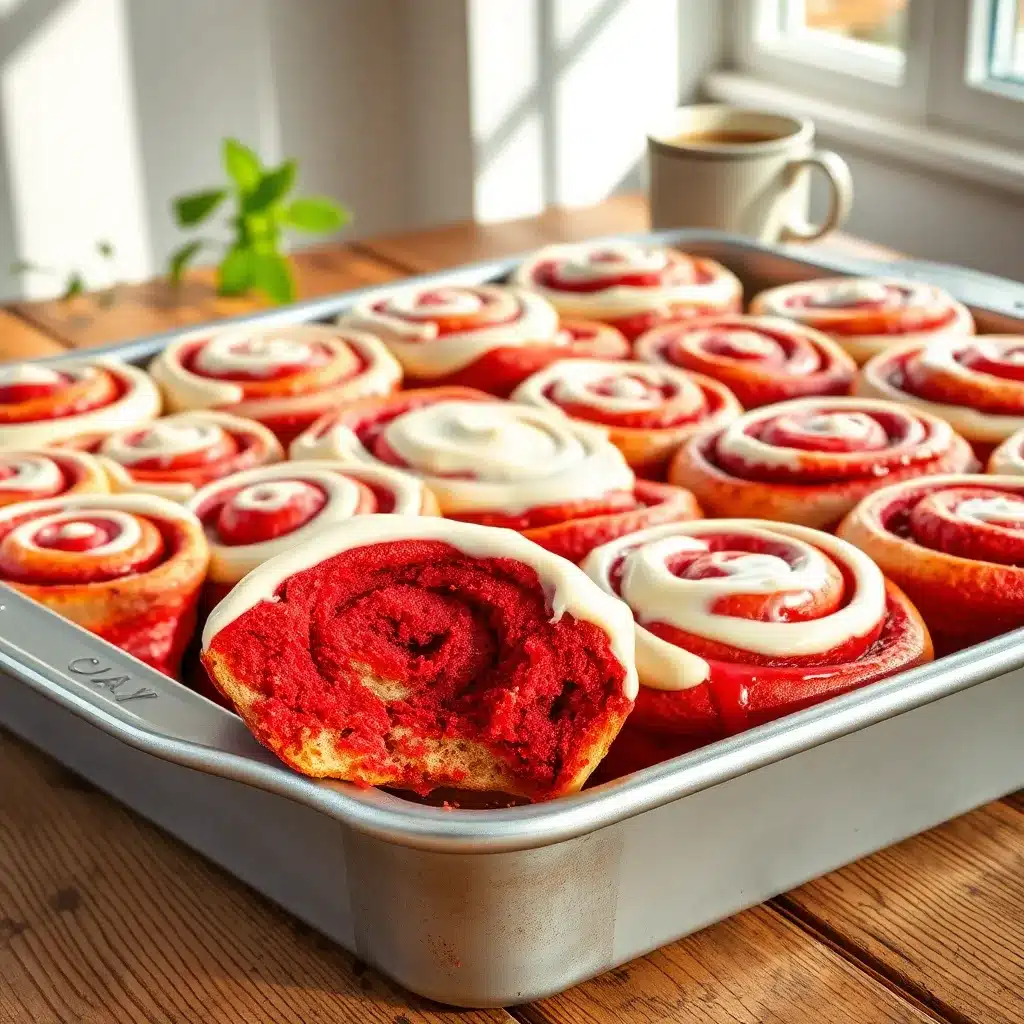 Irresistible Red Velvet Cinnamon Rolls Recipe