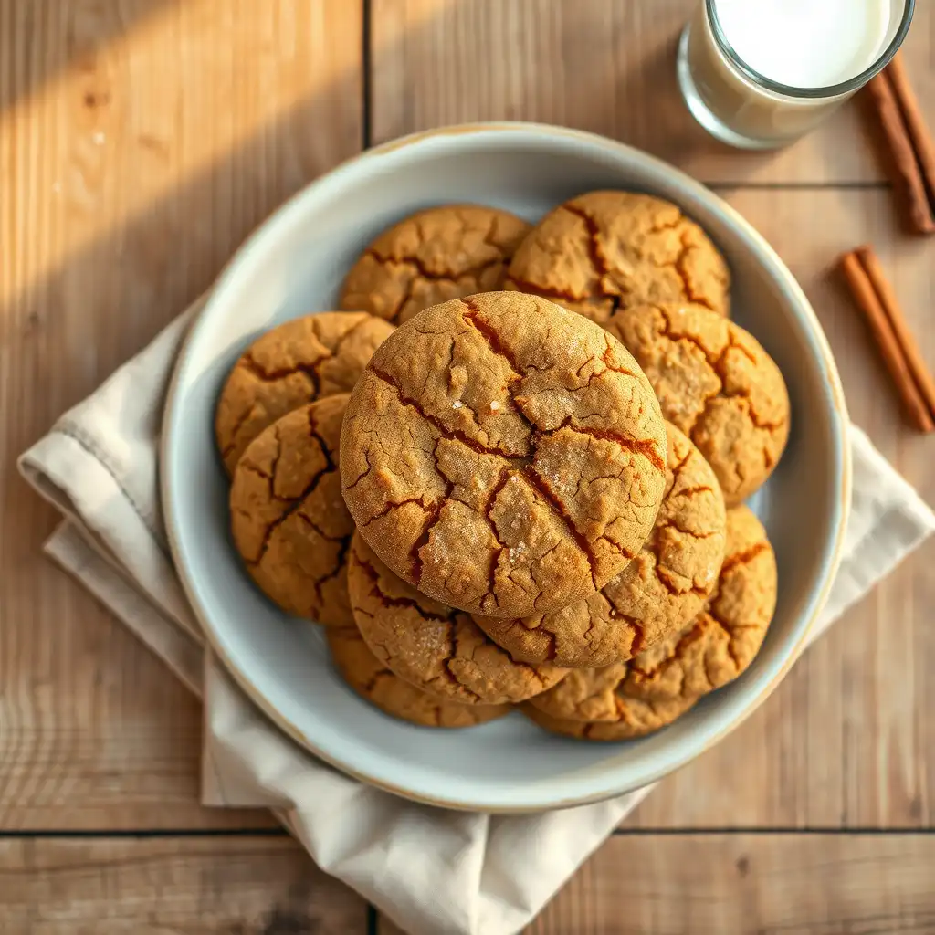 Old-Fashioned Soft Molasses Cookies