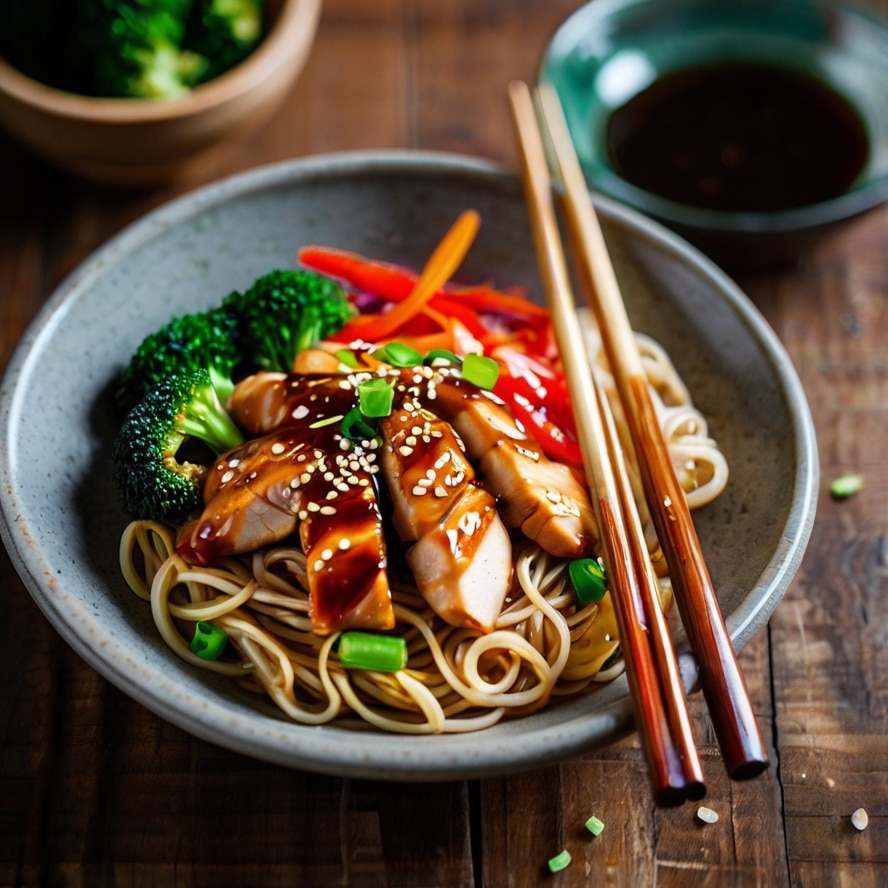 Chicken Teriyaki Noodles