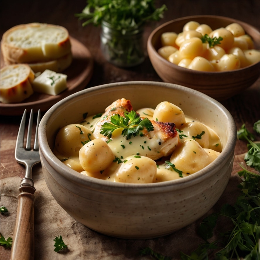 Asiago Chicken & Gnocchi