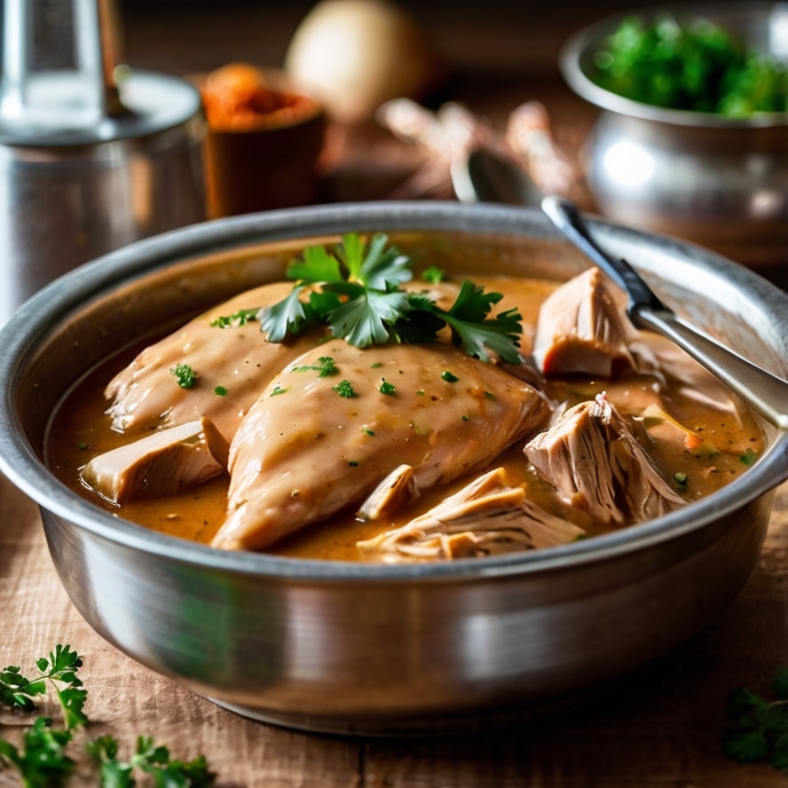 Chicken & Gravy (Crockpot)