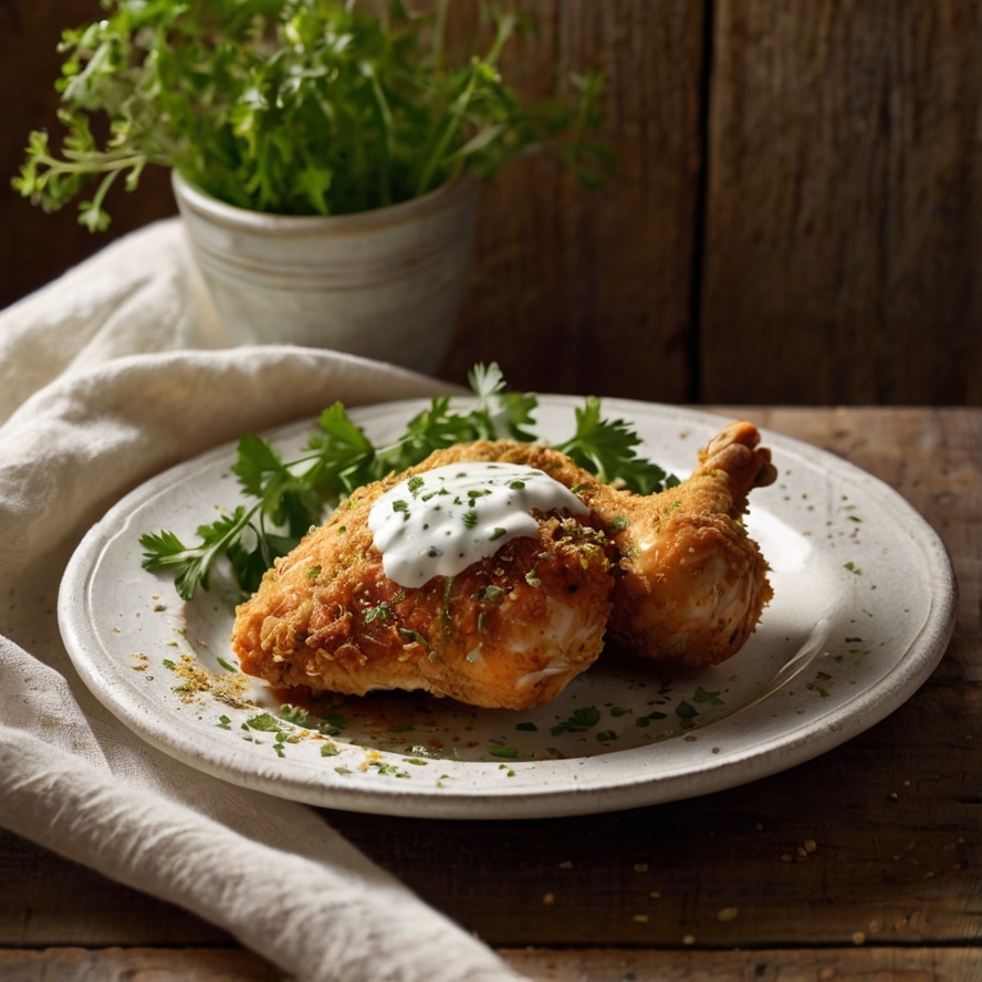 Crispy Baked Ranch Chicken