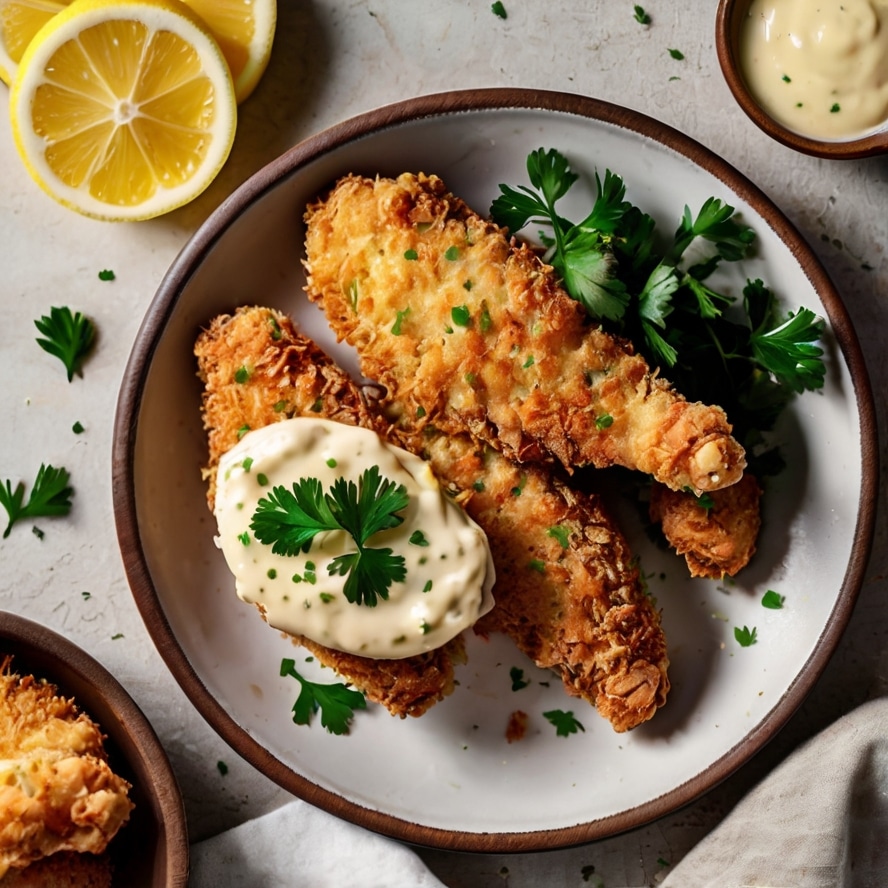 Crispy Oven-Baked Parmesan Chicken Tenders