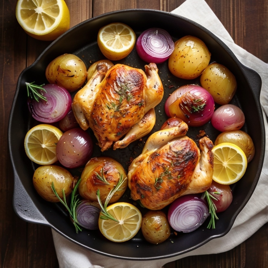 Sheet Pan Chicken & Potatoes