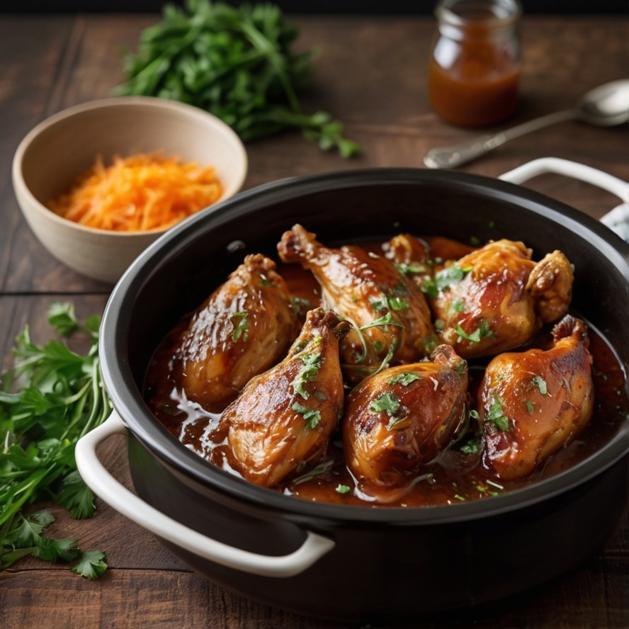 Sweet Baby Ray’s Chicken (Crockpot)