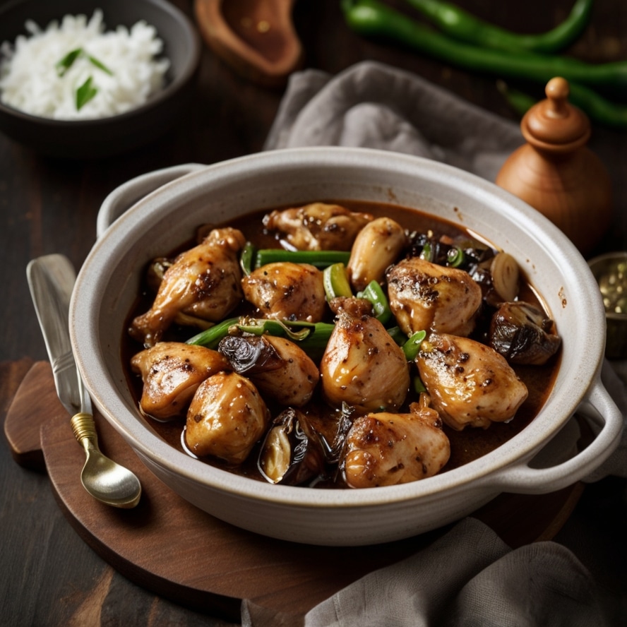 Black Pepper Chicken (One Pot)