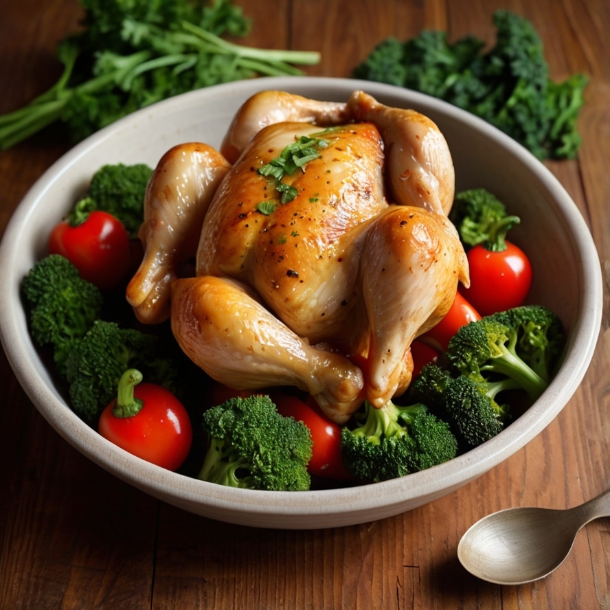 Easy Chicken with Garlic Sauce