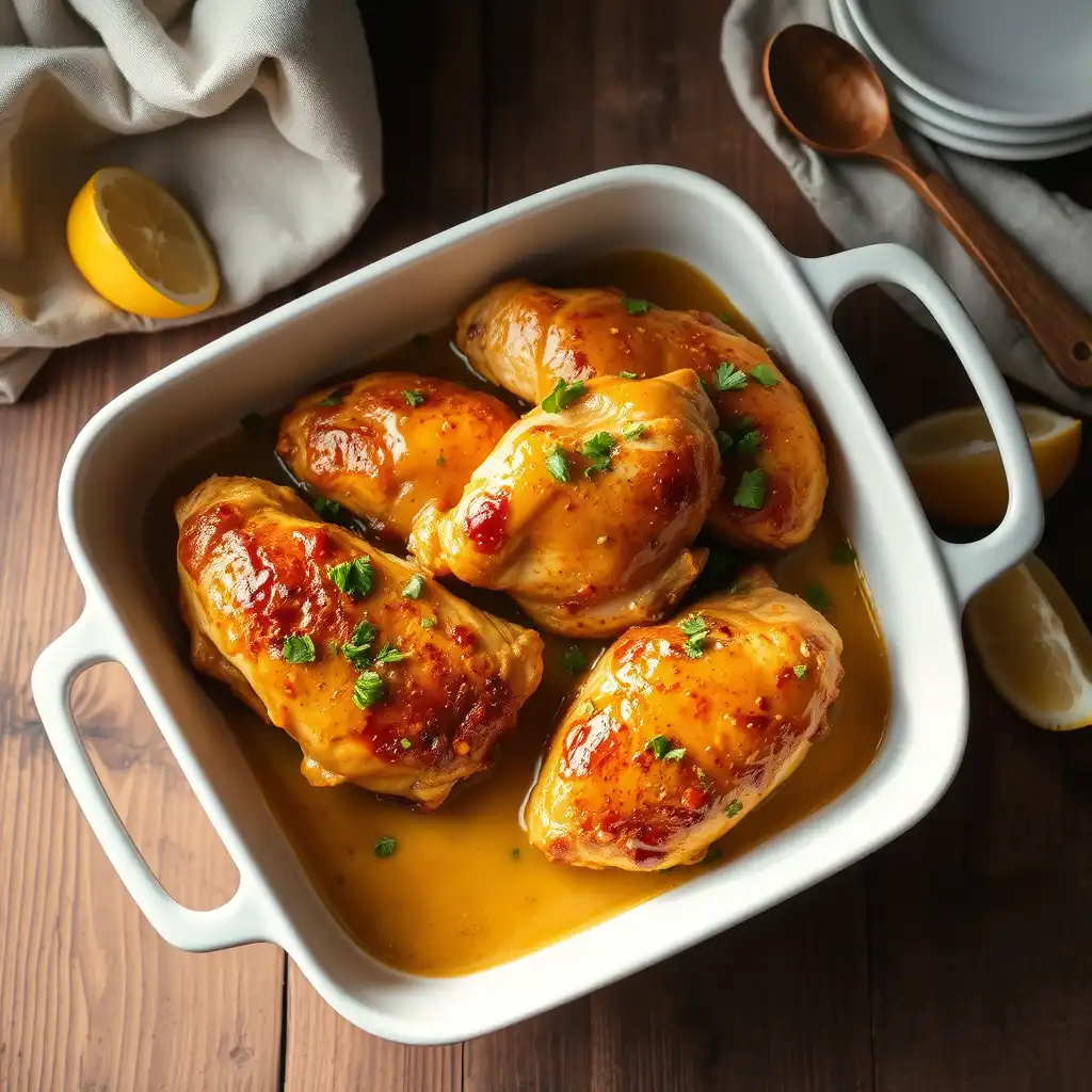 Baked Honey Mustard Chicken