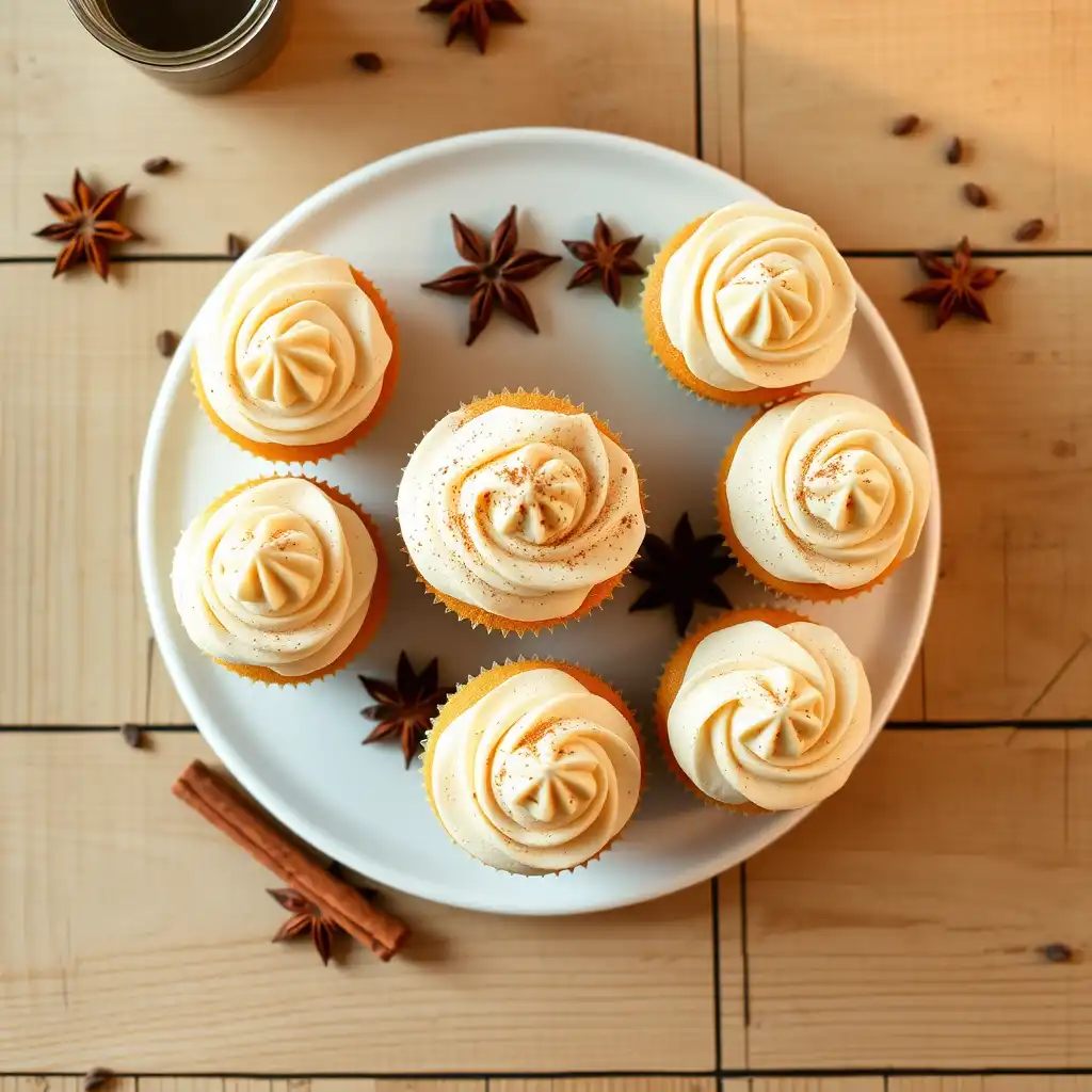 Chai Latte Cupcakes