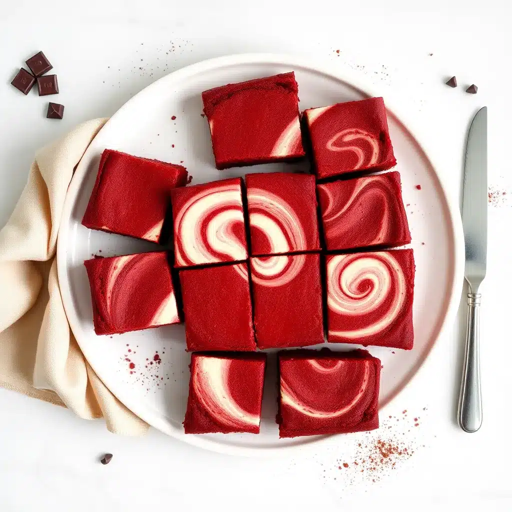 Red Velvet Brownies Dessert