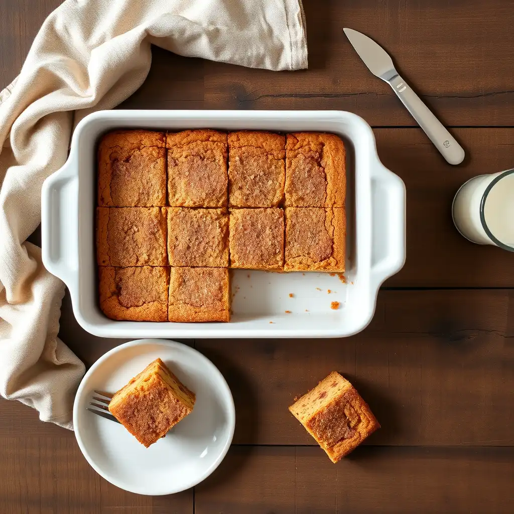 Chewy Snickerdoodle Bars Recipe