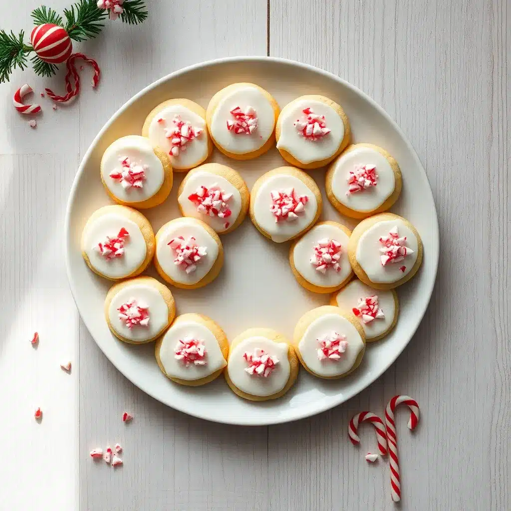 Peppermint Sugar Cookies