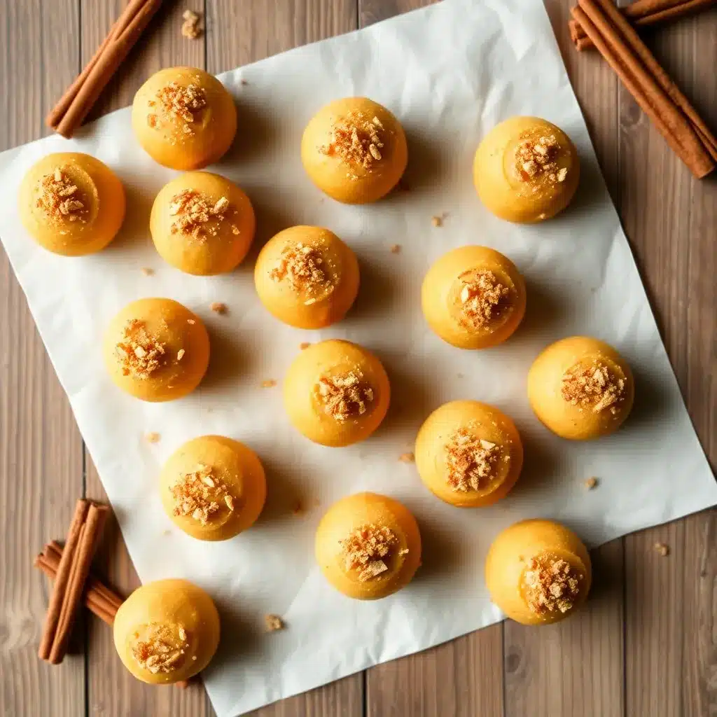 No Bake Pumpkin Cheesecake Balls