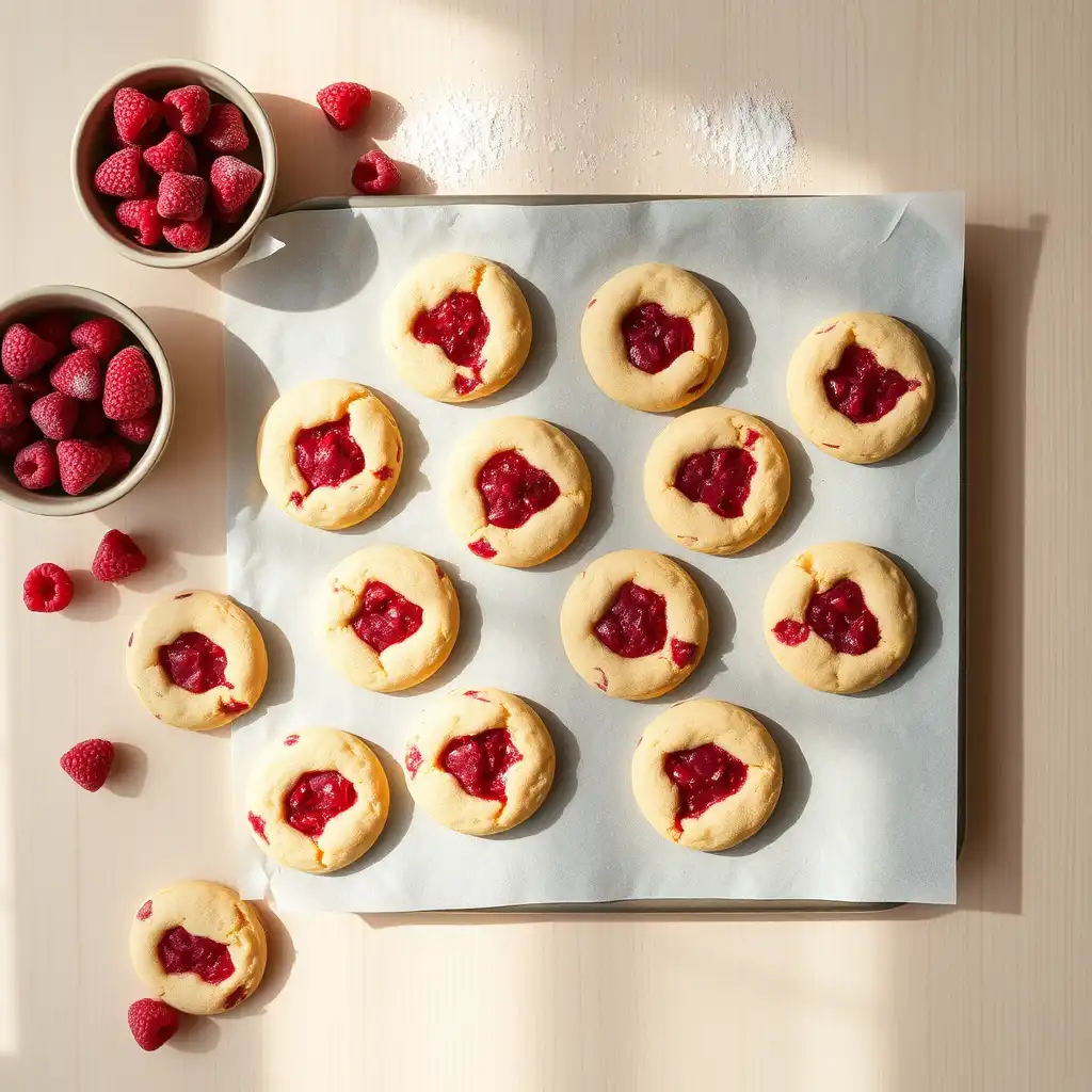 Raspberry Cookies