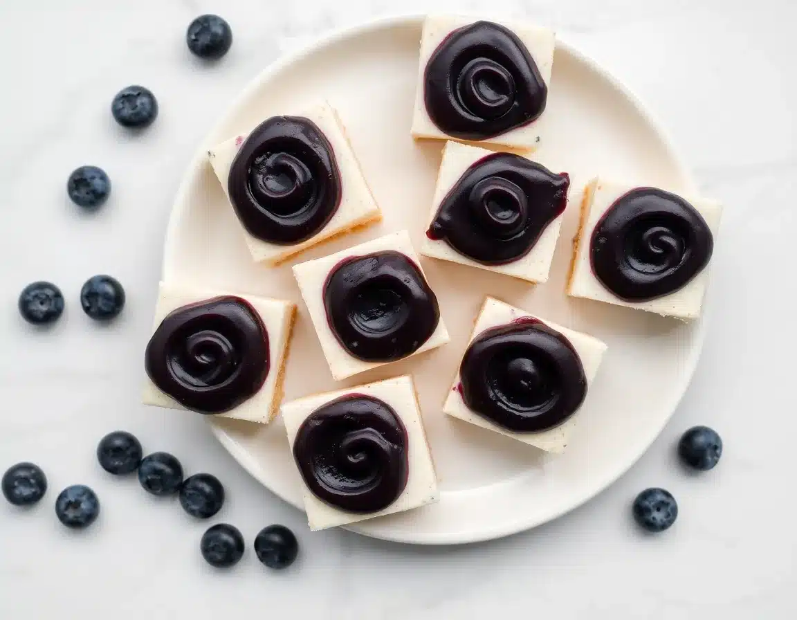 Blueberry Cheesecake Protein Bites