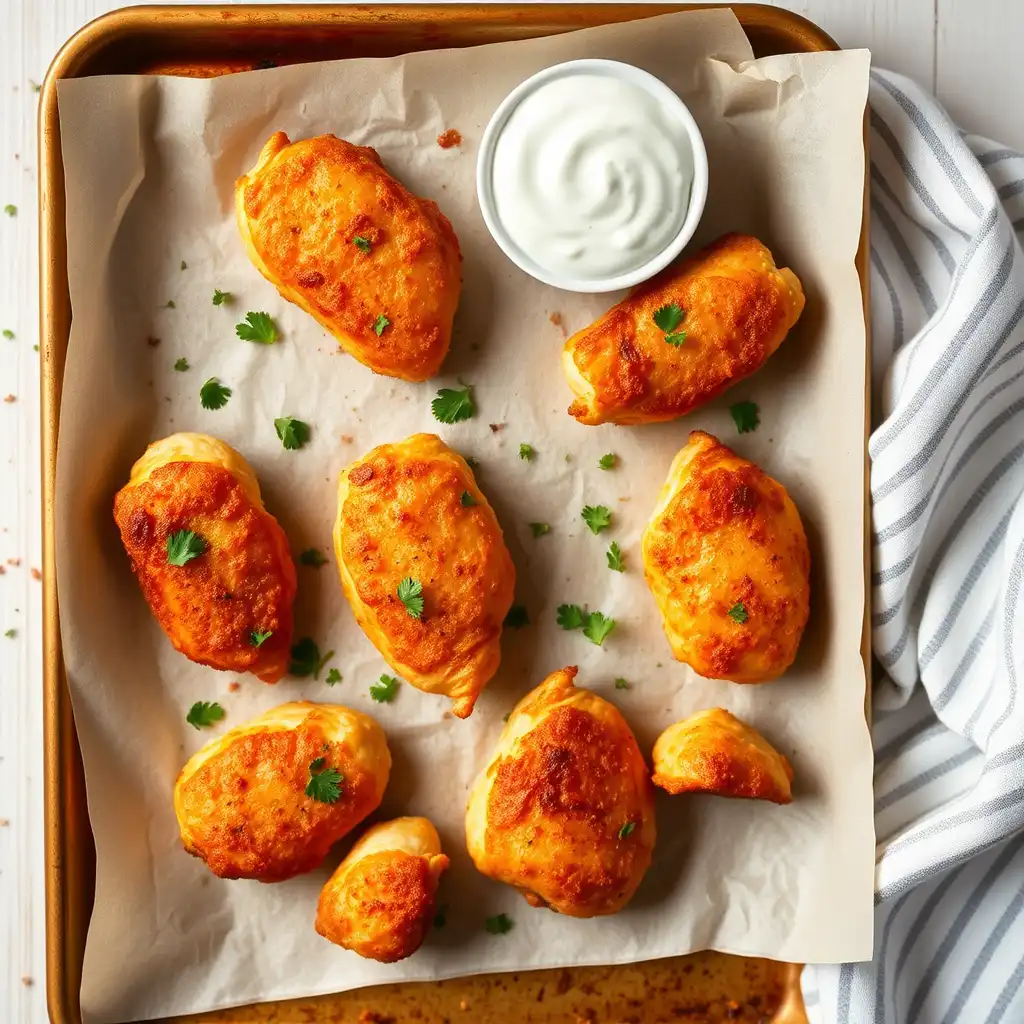 Easy Oven Baked Chicken Bites