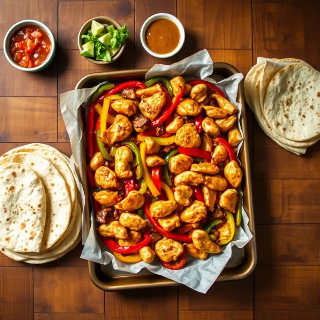 Chicken Fajita Sheet Pan Dinner