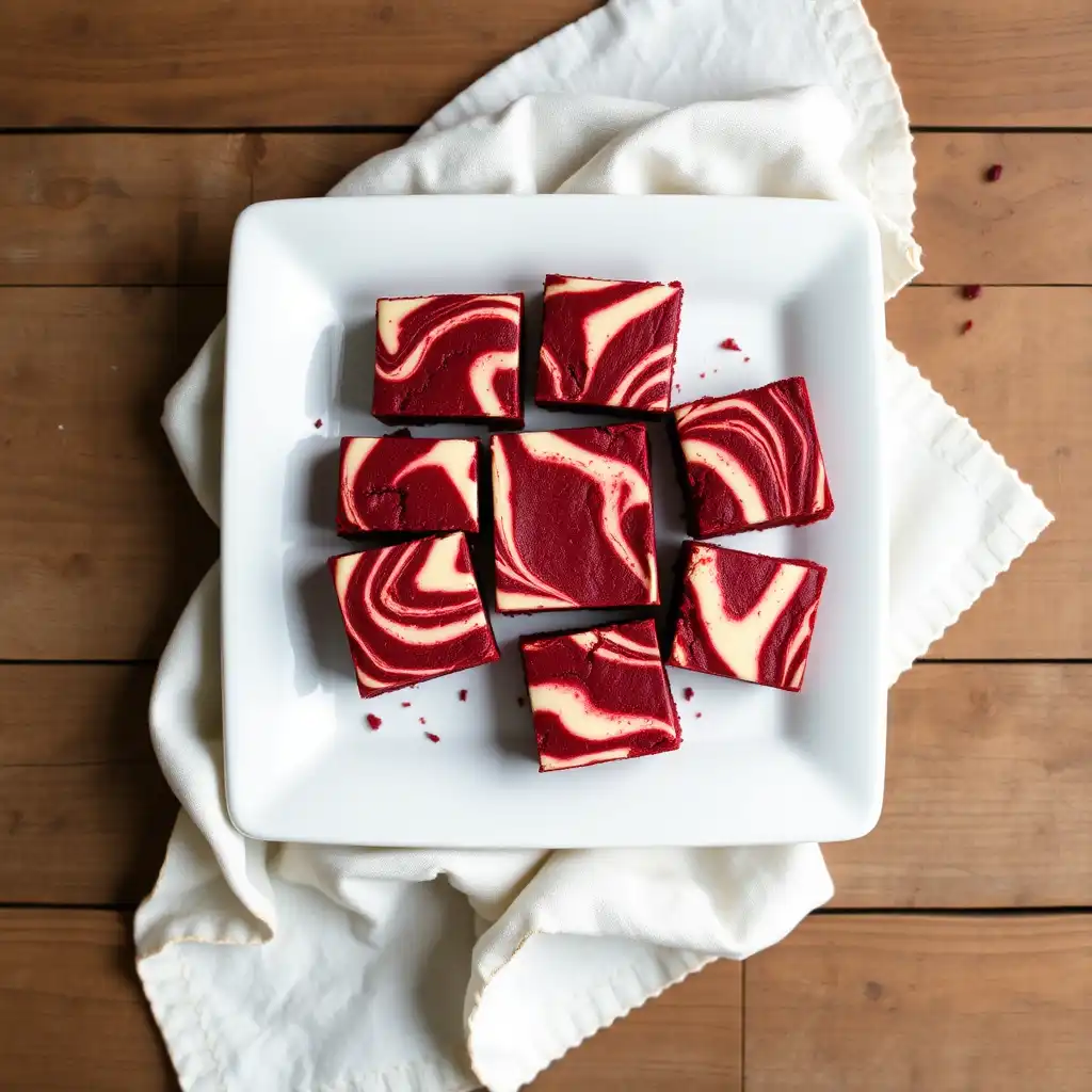 Decadent Red Velvet Cheesecake Brownies
