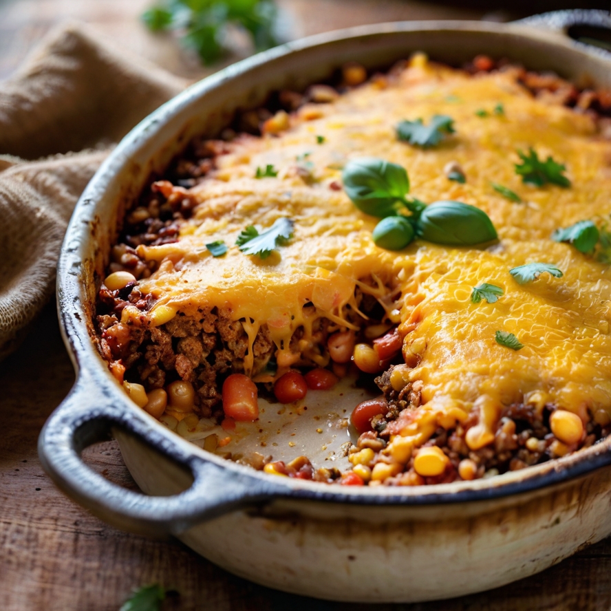 Texas Tamale Pie Casserole