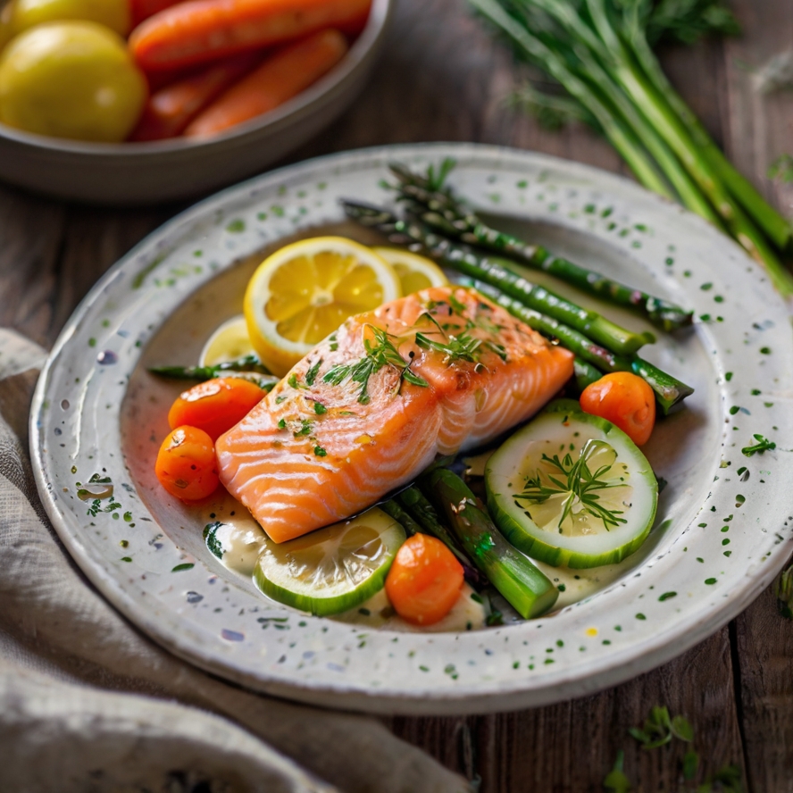 Healthy Creamy Salmon Recipe