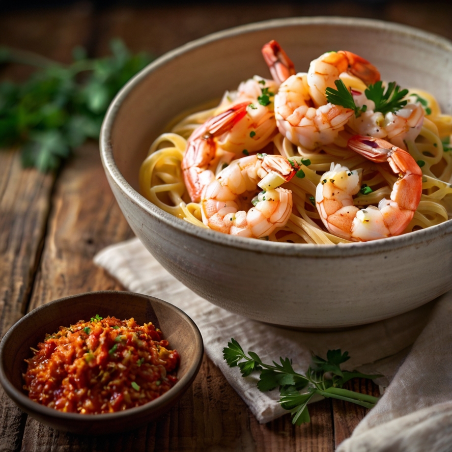 Shrimp Pasta | Creamy, Spicy, and So Easy!