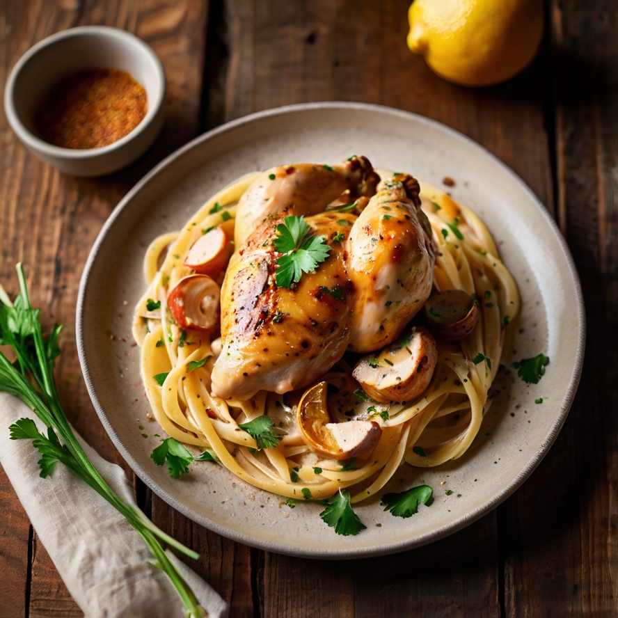 Creamy Cajun Chicken in 20 Minutes
