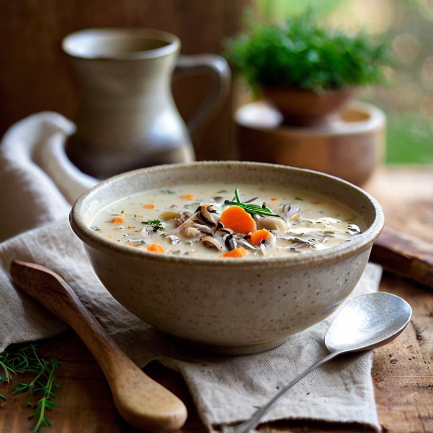Creamy Chicken Wild Rice Soup