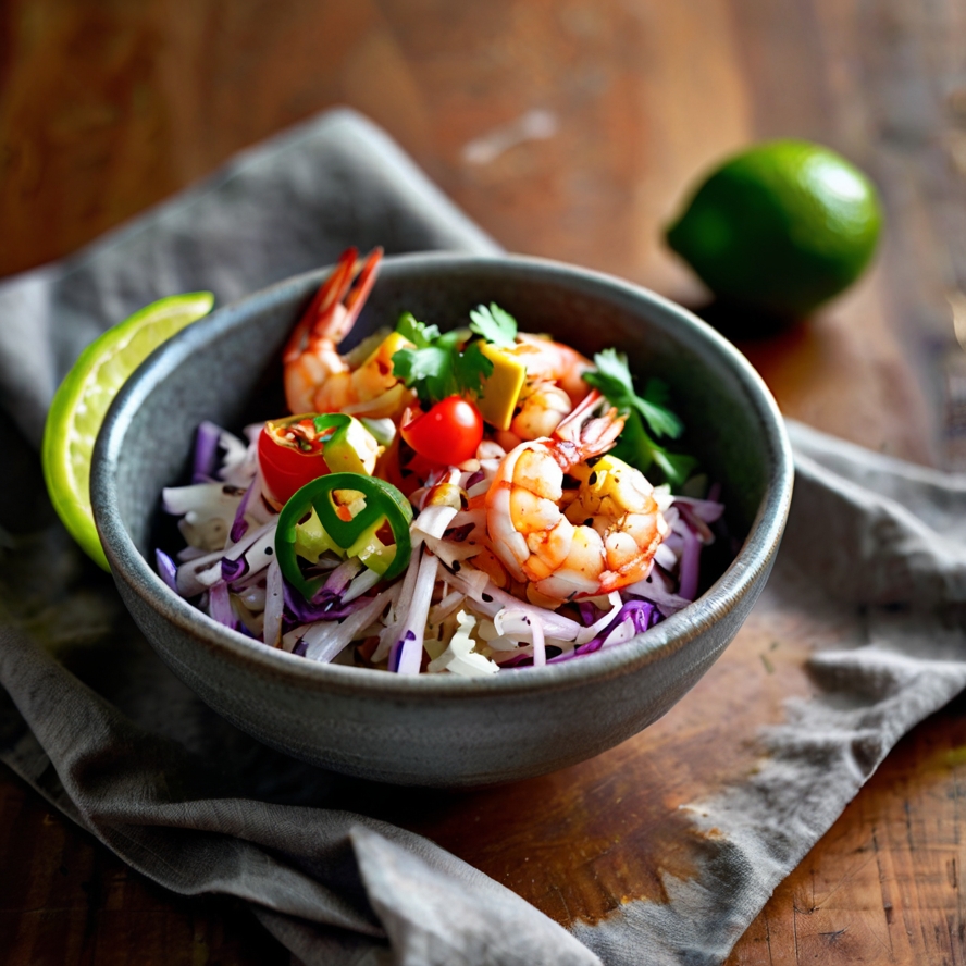 Sizzling Grilled Shrimp Bowl Recipe