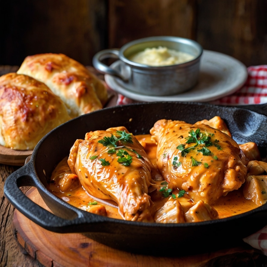 Texas Roadhouse Butter Chicken Skillet