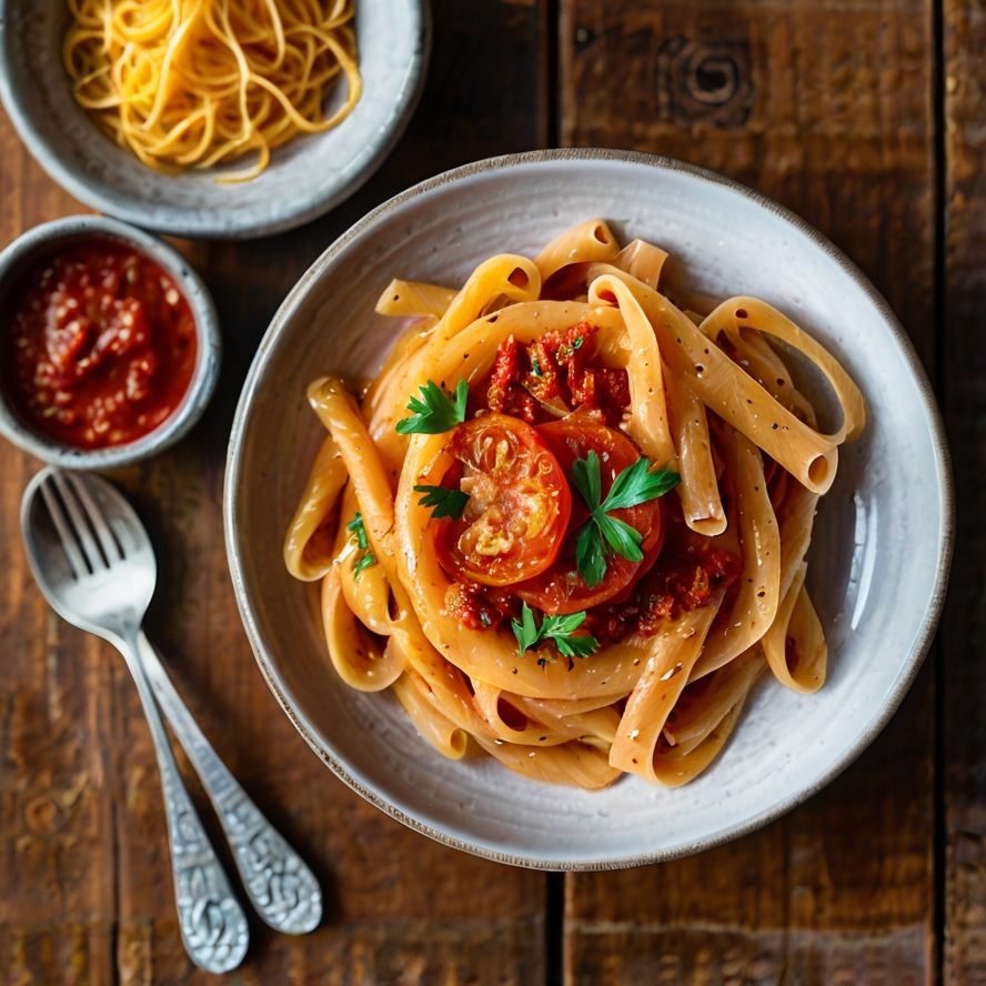 Creamy Sun-Dried Tomato Pasta