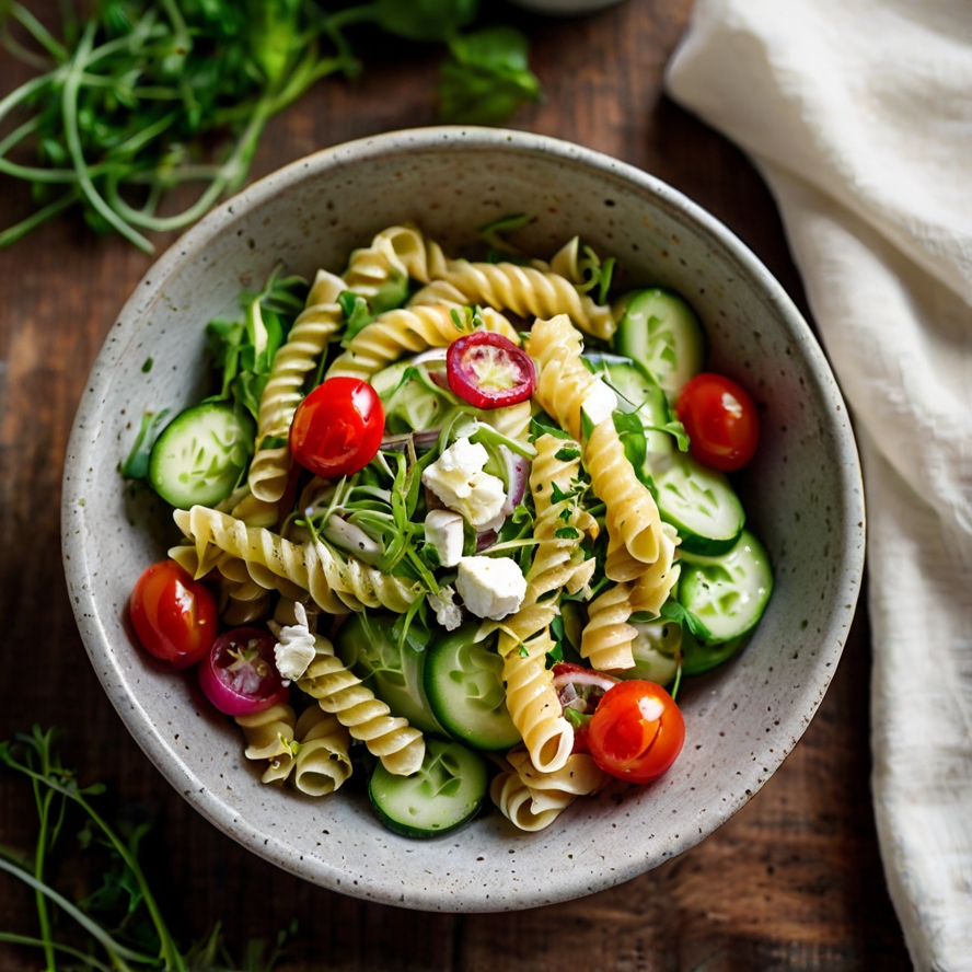 Green Goddess Pasta Salad