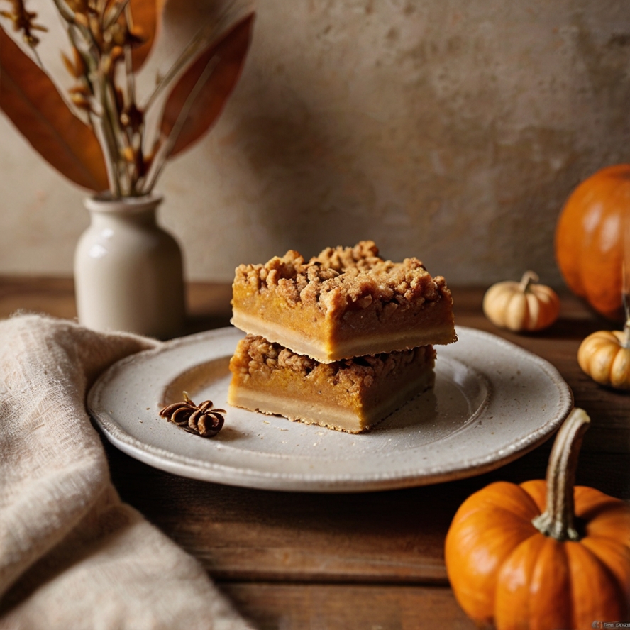 Bake these Simple Pumpkin Pie Crumble Bars for your next family dinner night—easy, cozy, and bursting with warm fall flavor. Try the recipe today!