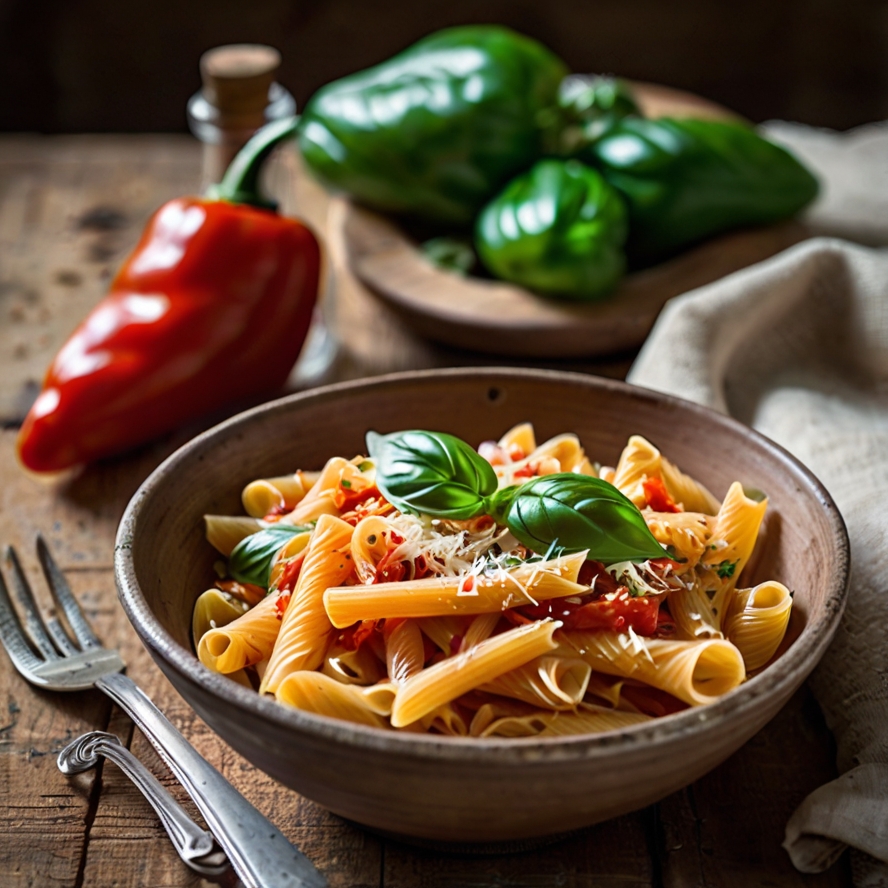 Creamy Roasted Red Pepper Pasta