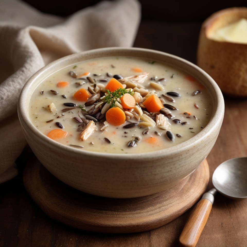 Copycat Panera Chicken & Wild Rice Soup